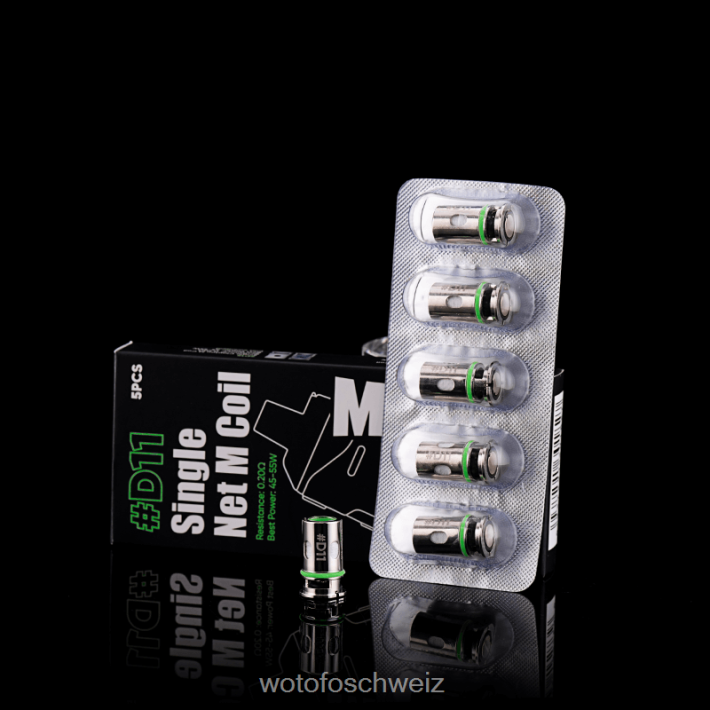 Wotofo MANIK Pod-Spule d15 Clapton-Netz 5St FNVFZT37 Wotofo E-Zigarette