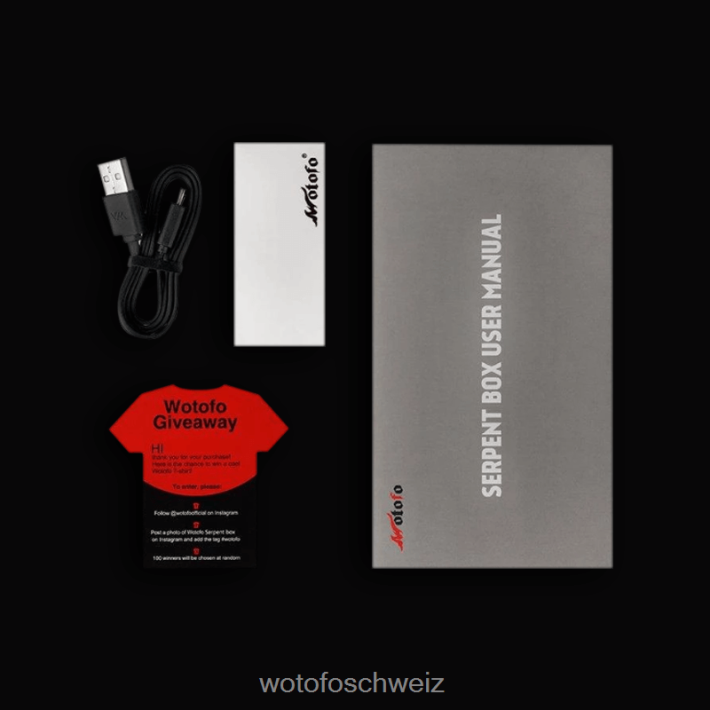 Wotofo SERPENT 50-W-Box-Mod Rot FNVFZT127 Wotofo E-Zigarette
