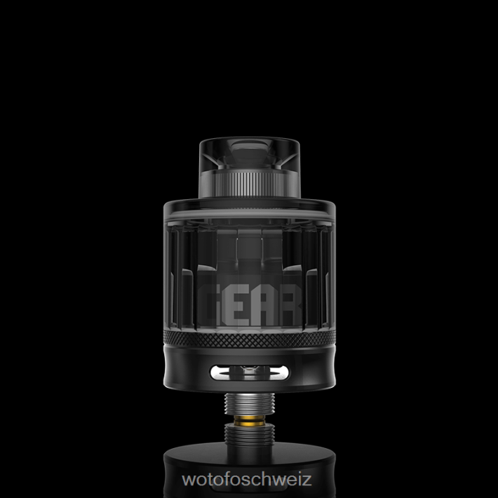 Wotofo Gang v2 RTA Schwarz FNVFZT223 Wotofo Vape Flavours