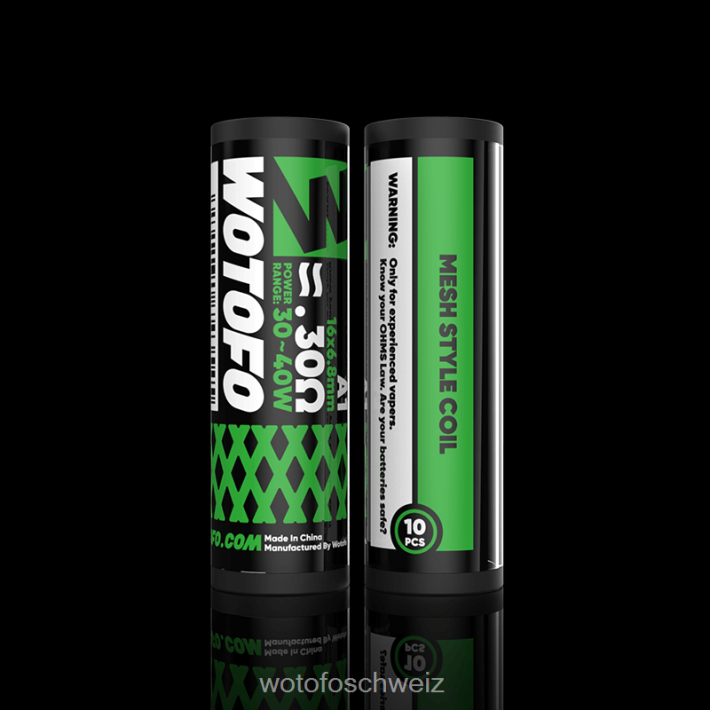 Wotofo Mesh-Spule Profil PS 0,3 Ohm 10St FNVFZT315 Wotofo Flavors
