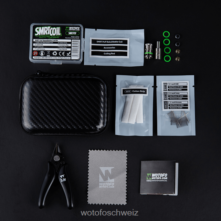 Wotofo SMRT wiederaufbaubares Spulenpaket smrt pnp pack FNVFZT346 Wotofo Shop Online