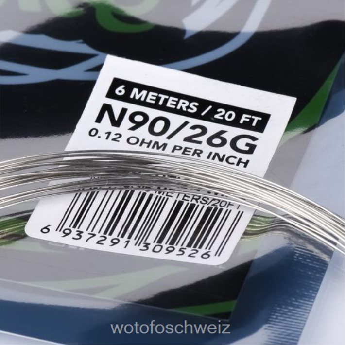 Wotofo vorgefertigte Drahtspule Ni90-Wettkampfdraht – 26 g FNVFZT364 Wotofo Pod Vape