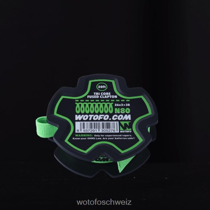 Wotofo vorgefertigte Drahtspule Tri-Core-Fused-Clapton FNVFZT358 Wotofo Vape Review