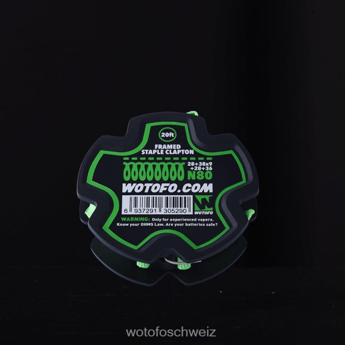 Wotofo vorgefertigte Drahtspule gerahmter Heftklammer-Clapton FNVFZT359 Wotofo Vape Price