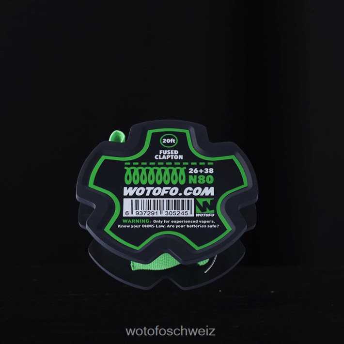 Wotofo vorgefertigte Drahtspule verschmolzener Clapton FNVFZT360 Wotofo Disposable Vape