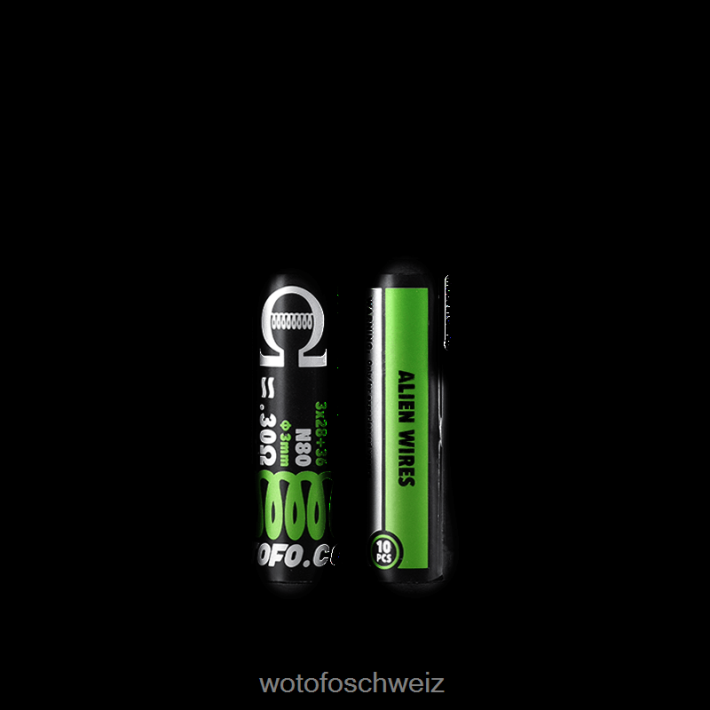 Wotofo vorgefertigte Spulen Aliendraht 0,30 Ohm 10Stk FNVFZT330 Wotofo Disposable Vape