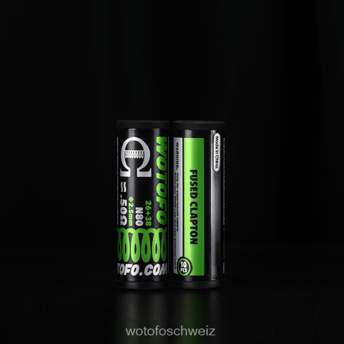 Wotofo vorgefertigte Spulen Fused Clapton 10St FNVFZT335 Wotofo Flavors