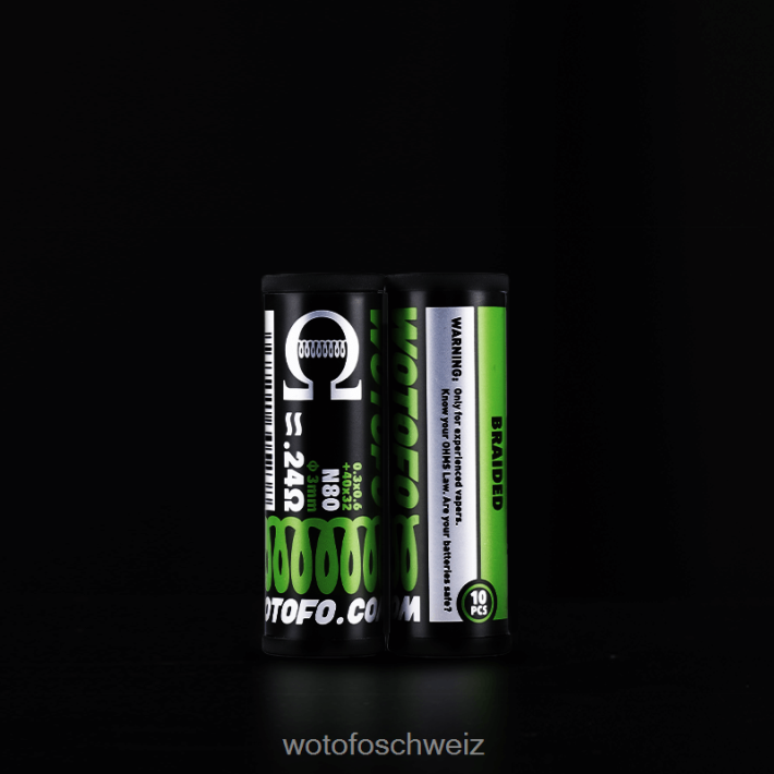 Wotofo vorgefertigte Spulen Quad Core Fused Clapton 0,12 Ohm FNVFZT337 Wotofo E-Zigarette