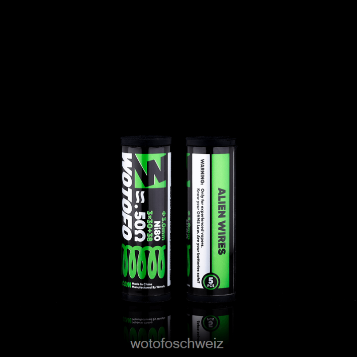 Wotofo vorgefertigte Spulen Quad Core Fused Clapton 0,12 Ohm FNVFZT337 Wotofo E-Zigarette