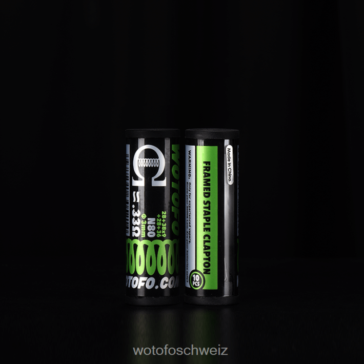 Wotofo vorgefertigte Spulen Quad Core Fused Clapton 0,12 Ohm FNVFZT337 Wotofo E-Zigarette