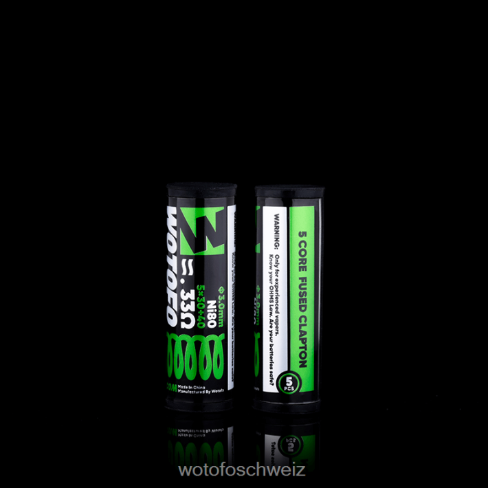 Wotofo vorgefertigte Spulen Quint Core Fused Clapton 5St FNVFZT334 Wotofo Pod Vape