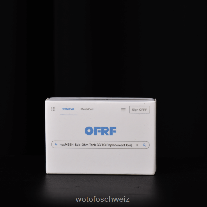 Wotofo NEXMESH Konische Sub-Ohm-Tankspule a1 Kanthal FNVFZT371 Wotofo Schweiz