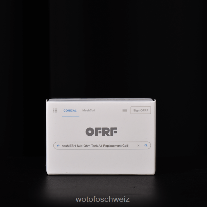 Wotofo NEXMESH Konische Sub-Ohm-Tankspule a1 Kanthal FNVFZT371 Wotofo Schweiz