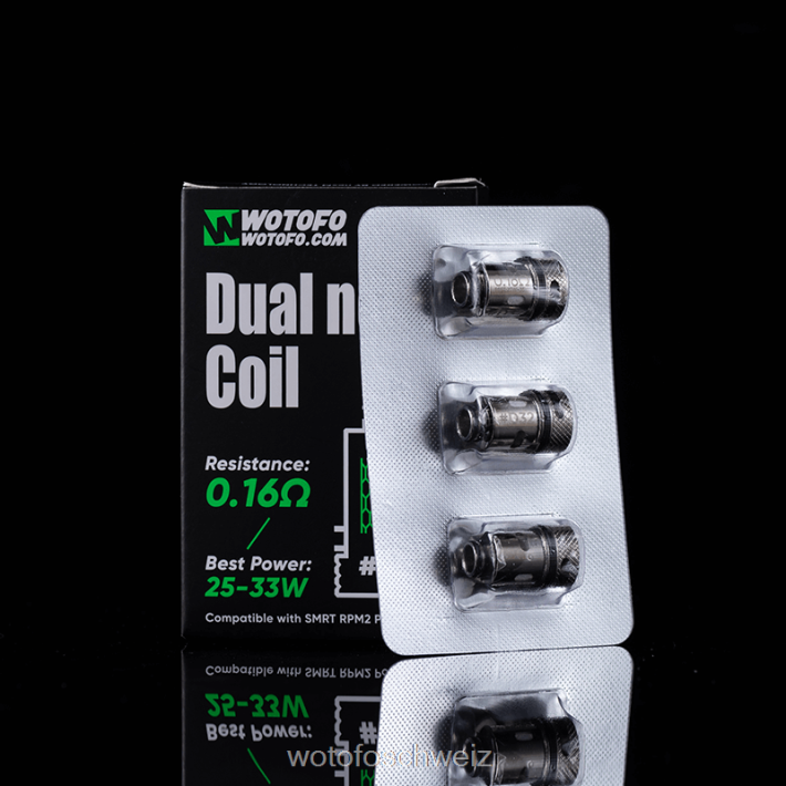 Wotofo SMRT rpm2 Pod-Spule D33 Clapton-Netz 3St FNVFZT383 Wotofo Vape Flavours